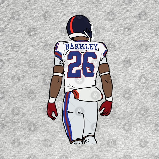 Saquon Barkley Back-To by rattraptees